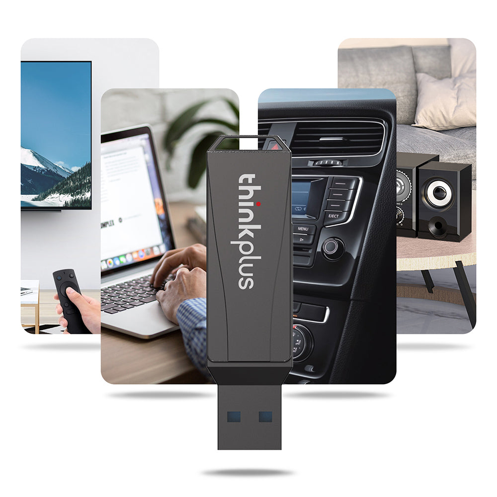 Lenovo Thinkplus MU252 32GB Thumb Drive Rotation Photo Video Memory Stick USB C 3.1 Flash Drive USB+Type C 2-in-1 External Storage Tool