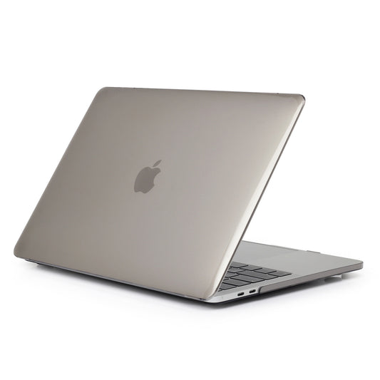 Shock Absorption Hard Shell for MacBook Pro 13 inch A1706 / A1708 / A1989 / A2159 / A2251 / A2289 / A2338, See-through Design Protective Cover - Grey