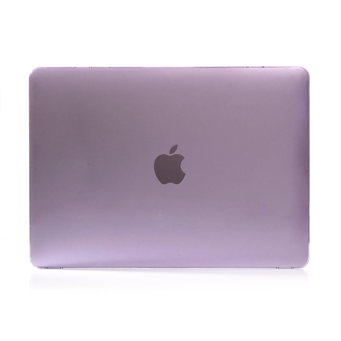Shock Absorption Hard Shell for MacBook Pro 13 inch A1706 / A1708 / A1989 / A2159 / A2251 / A2289 / A2338, See-through Design Protective Cover - Purple