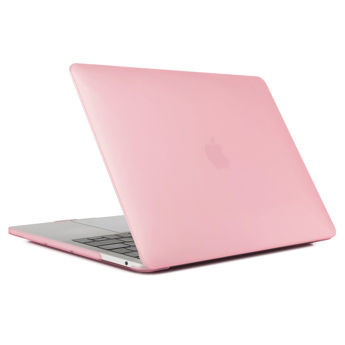 Matte PC Front and Back Protective Phone Case Mobile Phone Bag Shell for MacBook Pro 13 inch A1706 / A1708 / A1989 / A2159 / A2251 / A2289 / A2338 - Pink