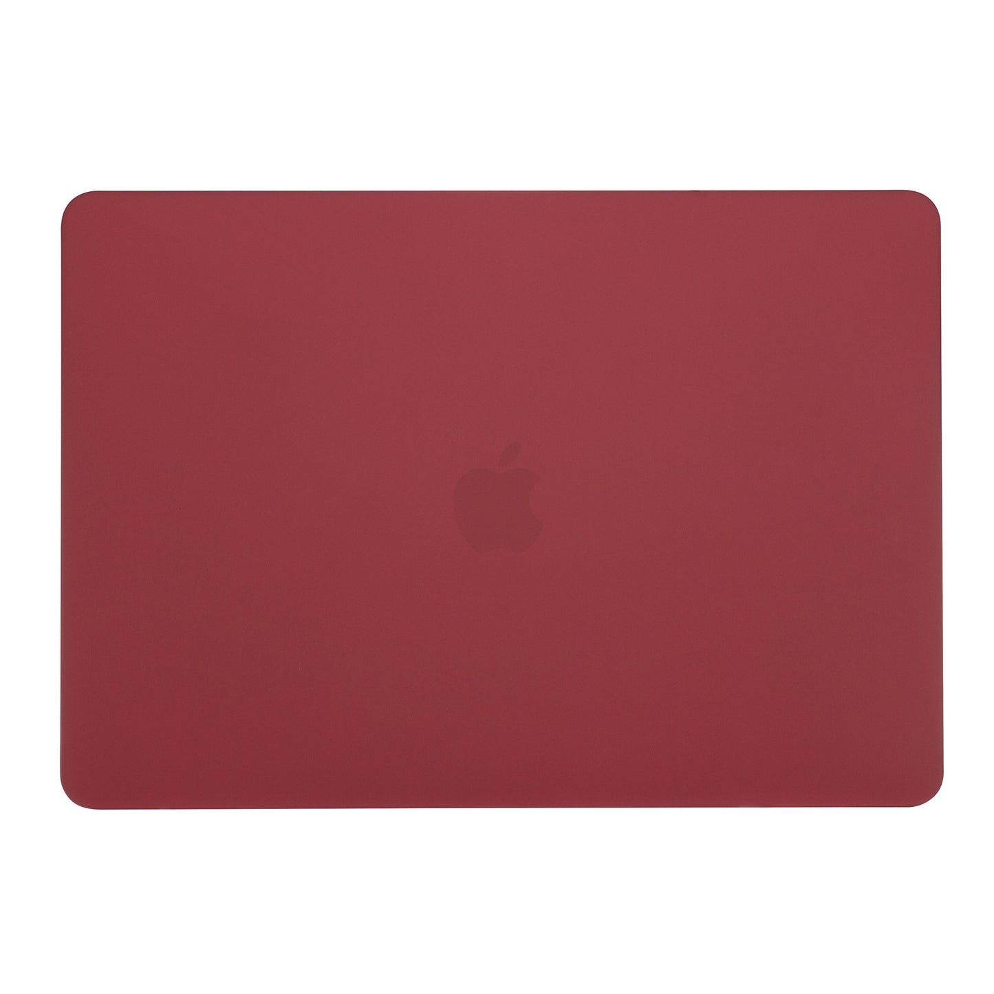 Matte PC Front and Back Protective Phone Case Mobile Phone Bag Shell for MacBook Pro 13 inch A1706 / A1708 / A1989 / A2159 / A2251 / A2289 / A2338 - Wine Red