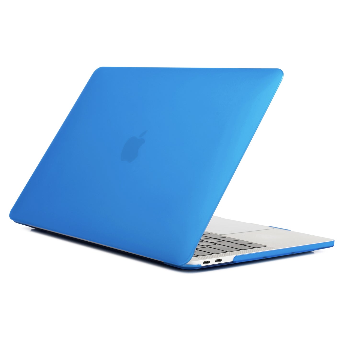 Matte PC Front and Back Protective Phone Case Mobile Phone Bag Shell for MacBook Pro 13 inch A1706 / A1708 / A1989 / A2159 / A2251 / A2289 / A2338 - Dark Blue