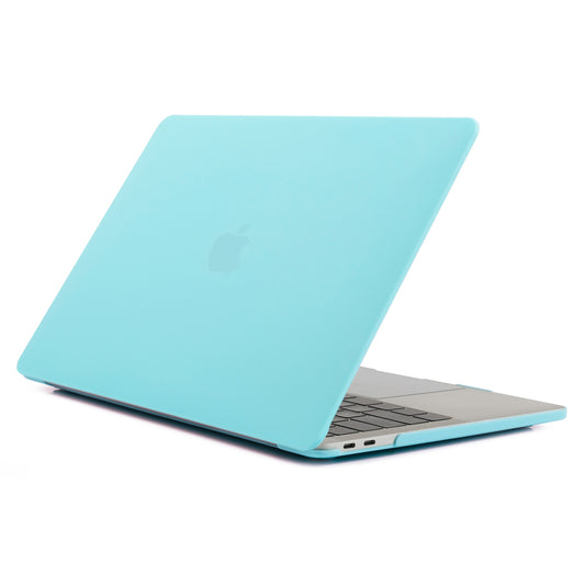 Matte PC Front and Back Protective Phone Case Mobile Phone Bag Shell for MacBook Pro 13 inch A1706 / A1708 / A1989 / A2159 / A2251 / A2289 / A2338 - Blue