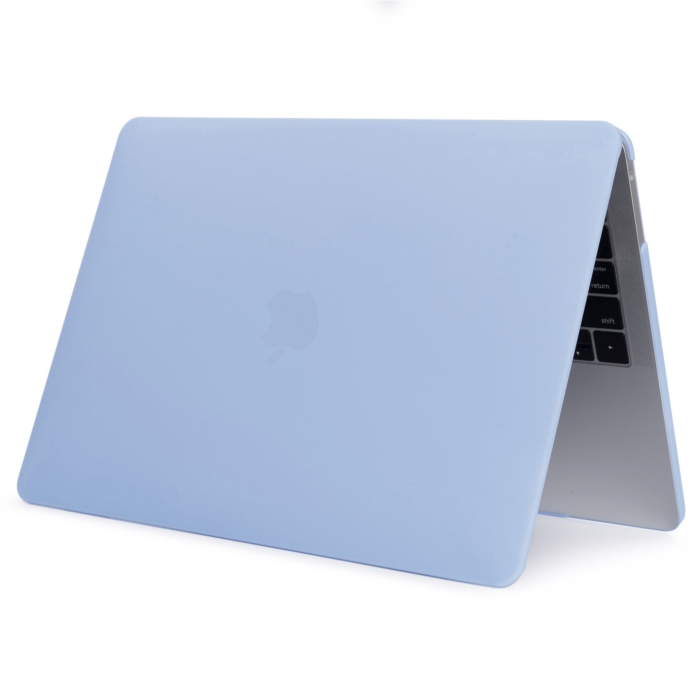 Matte PC Front and Back Protective Phone Case Mobile Phone Bag Shell for MacBook Pro 13 inch A1706 / A1708 / A1989 / A2159 / A2251 / A2289 / A2338 - Baby Blue