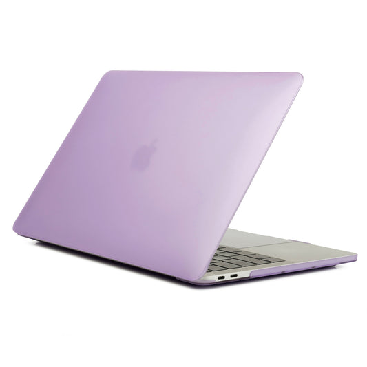 Matte PC Front and Back Protective Phone Case Mobile Phone Bag Shell for MacBook Pro 13 inch A1706 / A1708 / A1989 / A2159 / A2251 / A2289 / A2338 - Purple