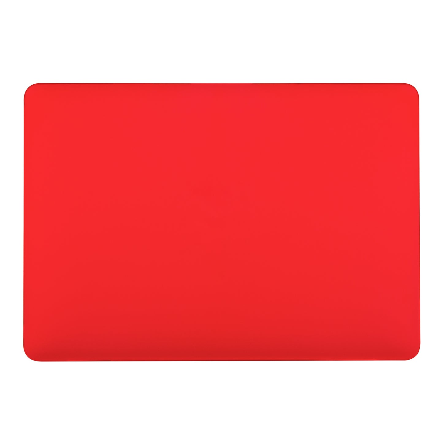 Matte Plastic Front and Back Protective Shell for MacBook Air 13&quot; (2020) - Red