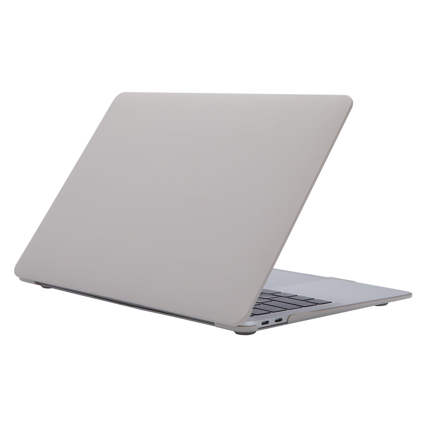 Scratch Resistant Plastic Hard Shell Protective Sleeve Case for MacBook Air 13.3 inch (A1932/A2179/A2337) - Grey
