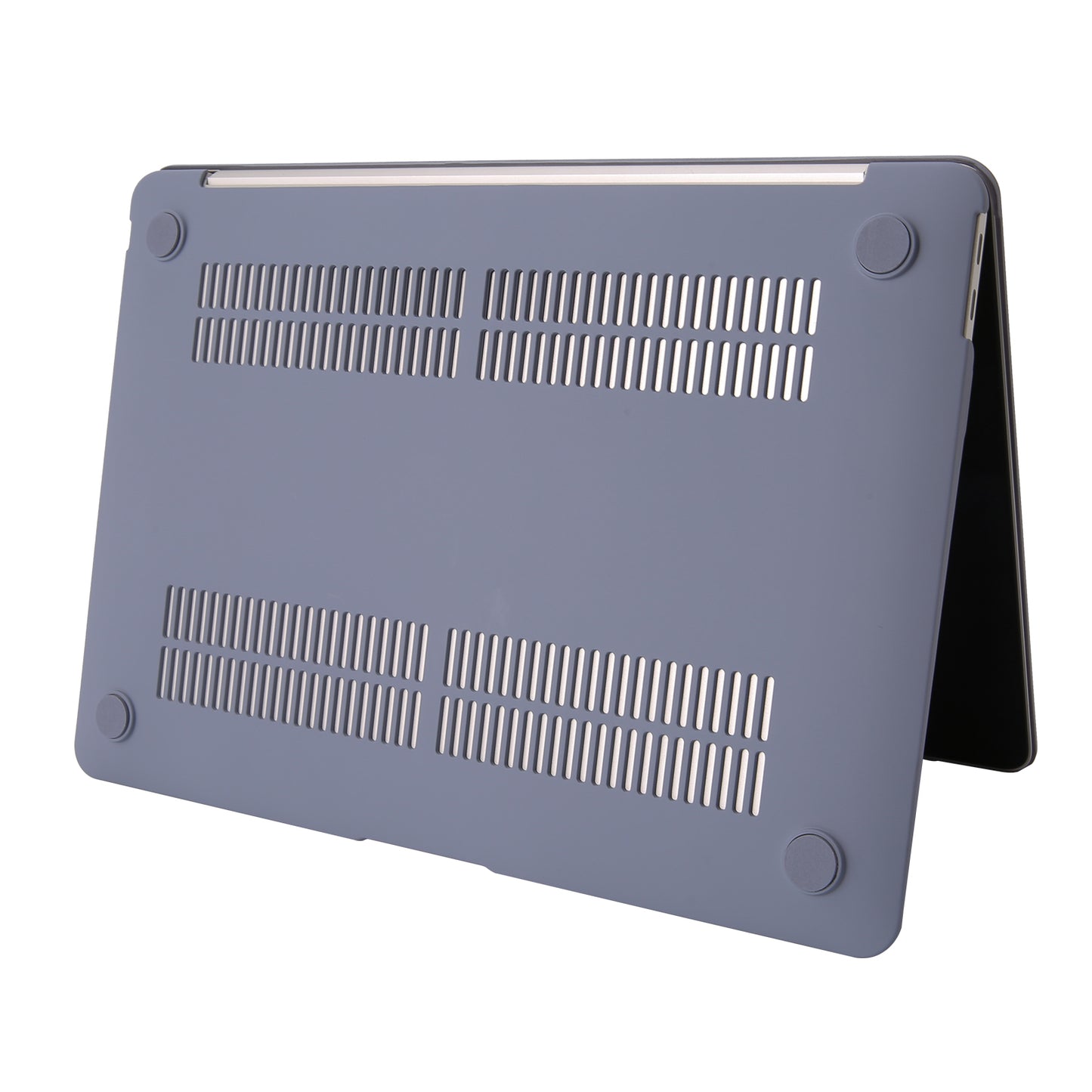 Anti-dust Laptop Sleeve Plastic Hard Protective Case for MacBook Pro 13.3 inch (A1706/A1708/A1989/A2159/A2289/A2251/A2338) - Purple