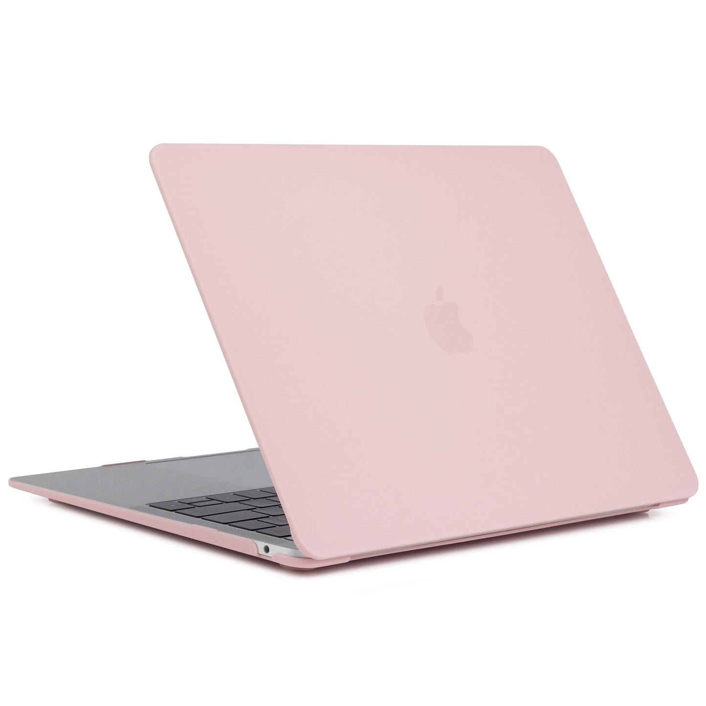 For MacBook Pro 16 inch (2021) (A2485) Scratch-resistant Matte PC Front and Back Protective Shell - Light Pink