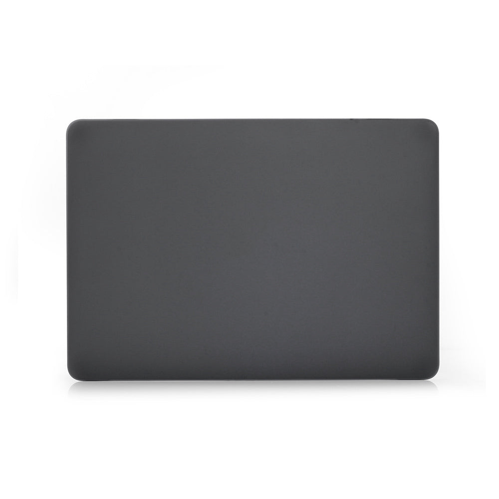 For MacBook Pro 14 inch (2021) (A2442) Anti-fingerprint Matte PC Front and Back Protective Shell - Black