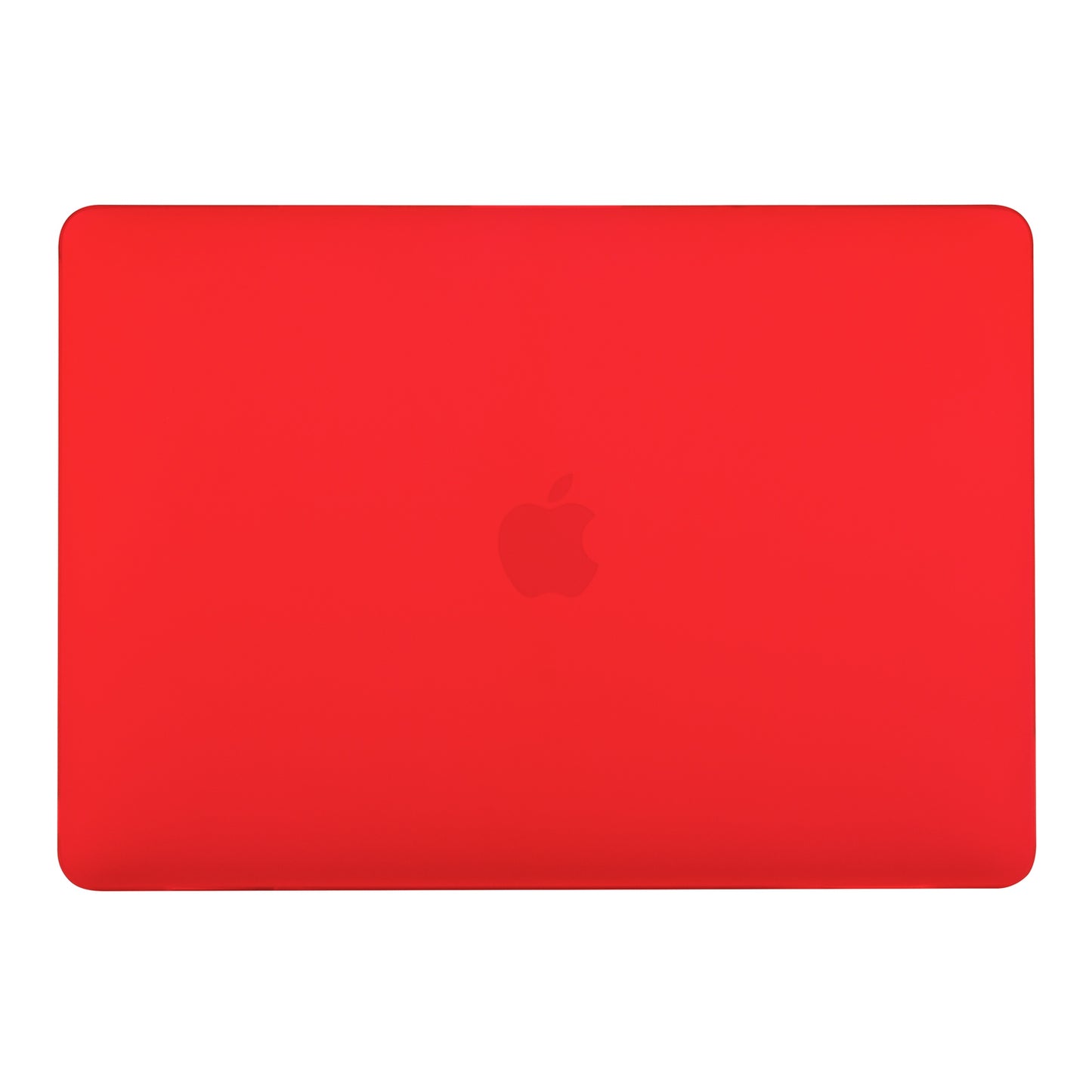 For MacBook Pro 14 inch (2021) (A2442) Anti-fingerprint Matte PC Front and Back Protective Shell - Red