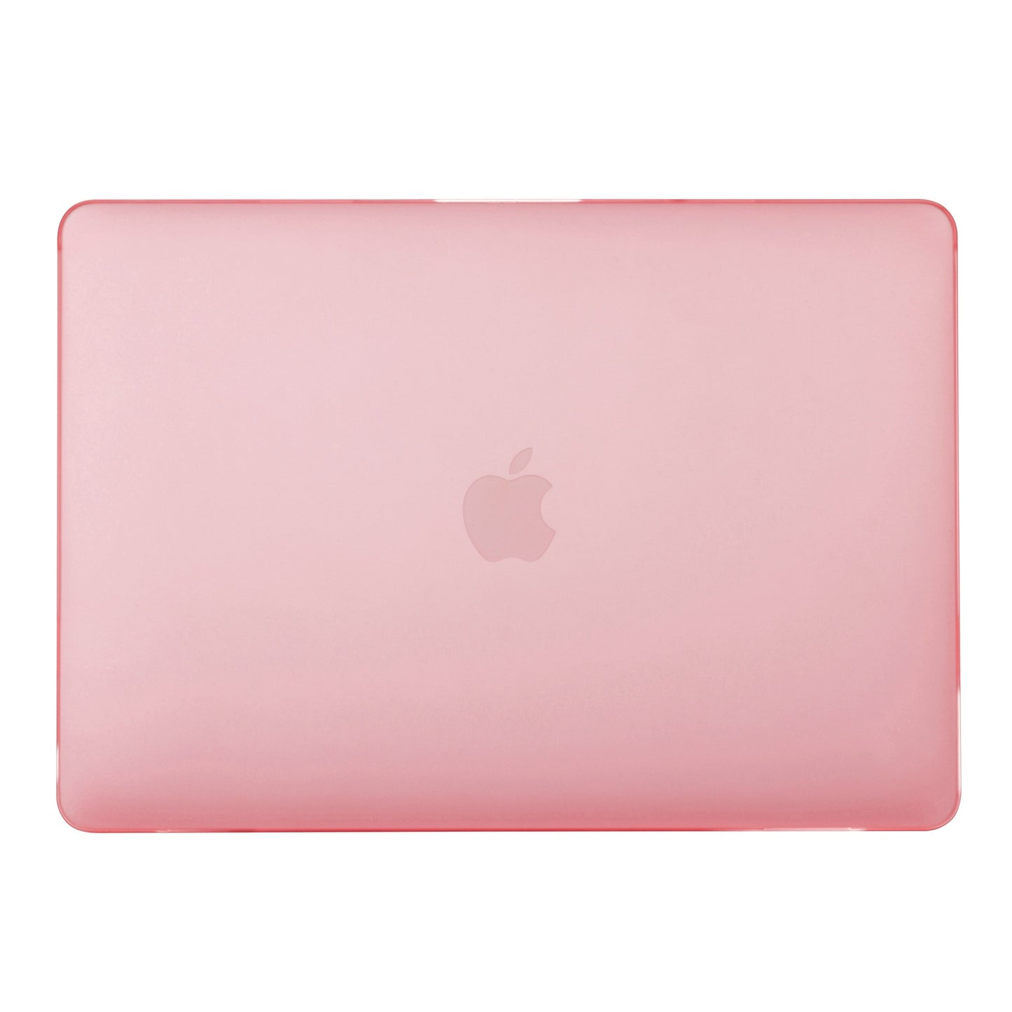 For MacBook Pro 14 inch (2021) (A2442) Anti-fingerprint Matte PC Front and Back Protective Shell - Pink