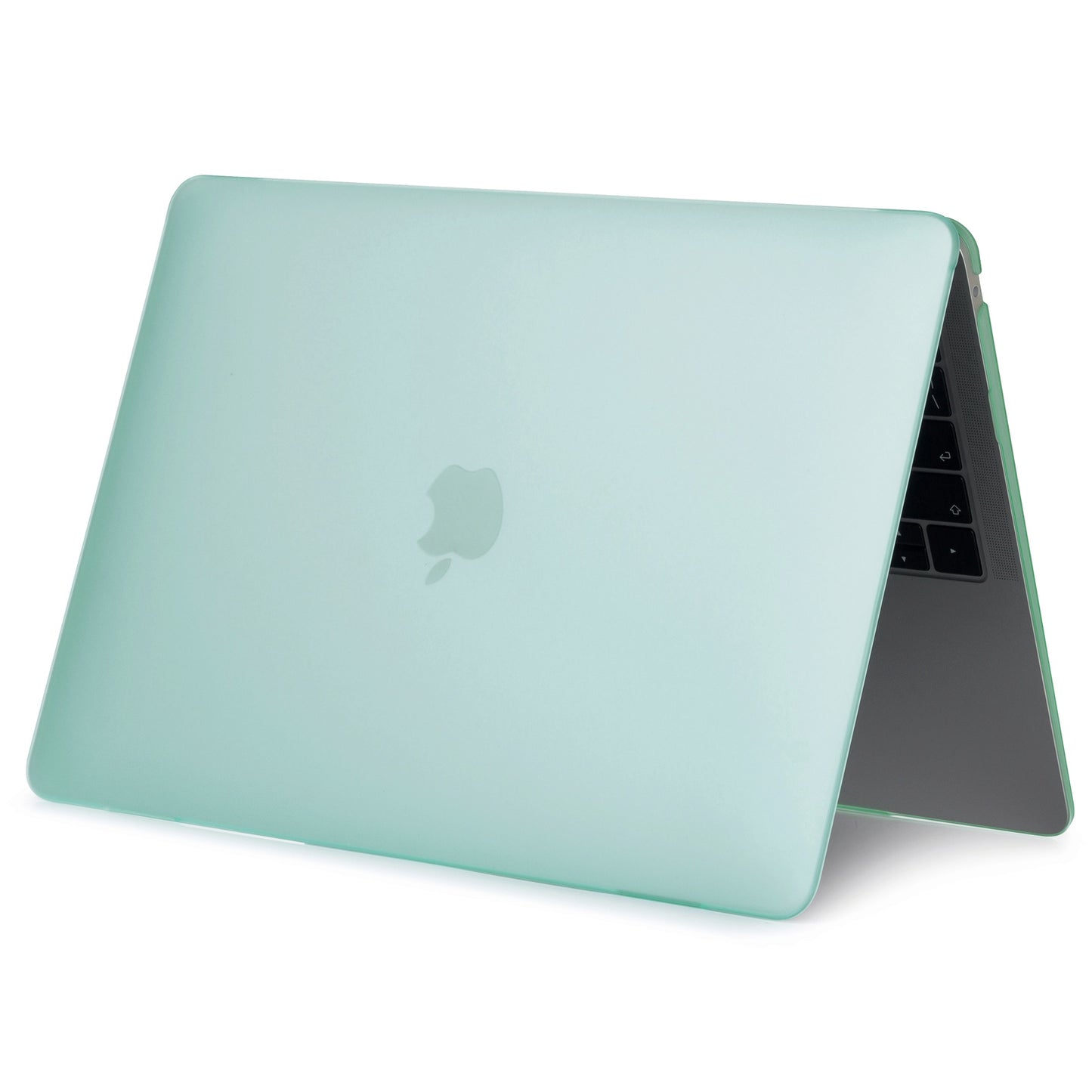 For MacBook Pro 14 inch (2021) (A2442) Anti-fingerprint Matte PC Front and Back Protective Shell - Green