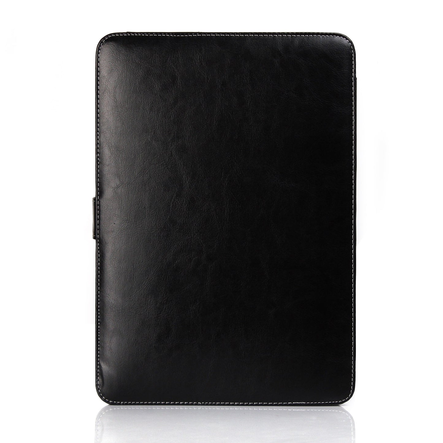 High-quality Shockproof Laptop Sleeve PU Leather Cover for MacBook Pro 14.2inch 2021 (A2442) - Black