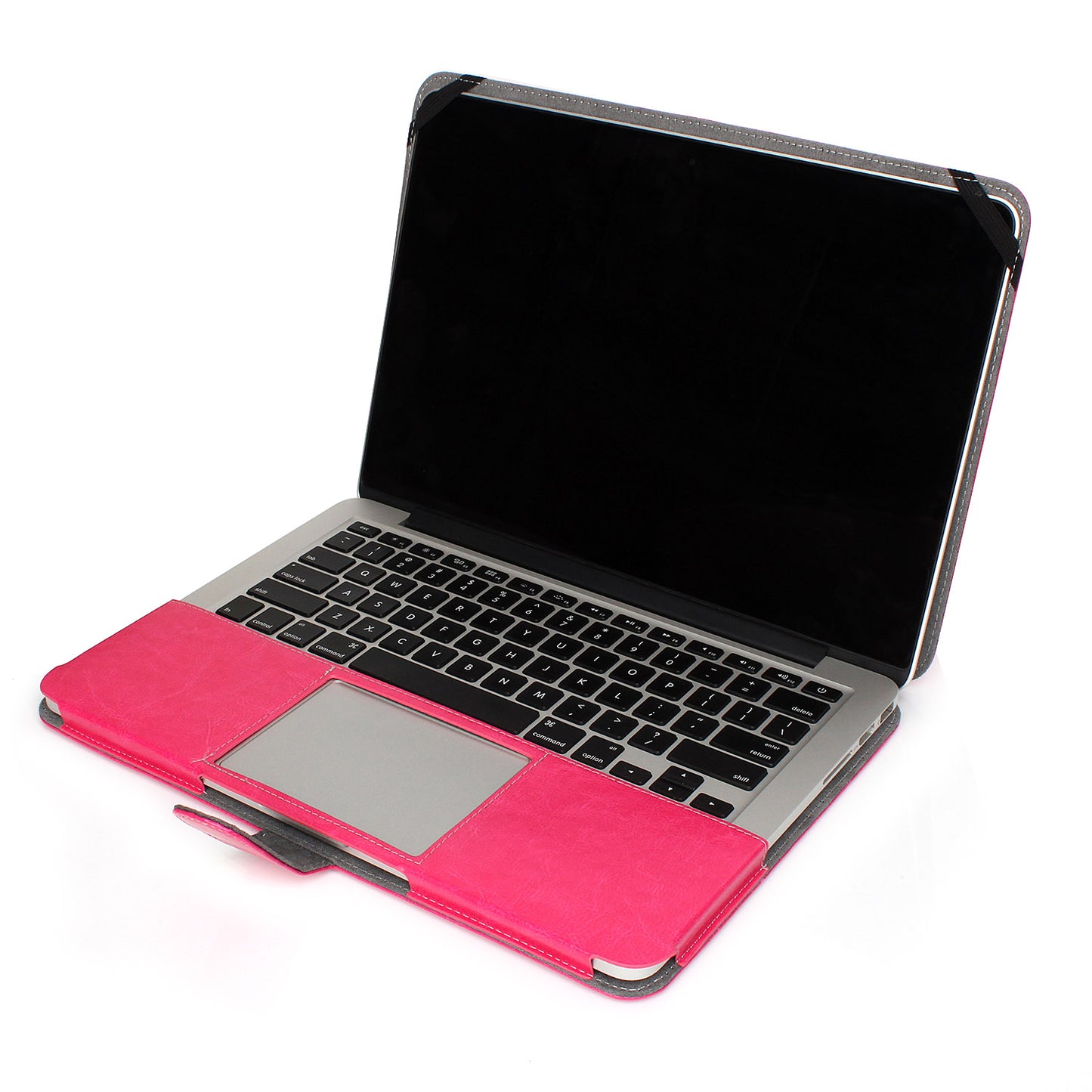 High-quality Shockproof Laptop Sleeve PU Leather Cover for MacBook Pro 14.2inch 2021 (A2442) - Rose