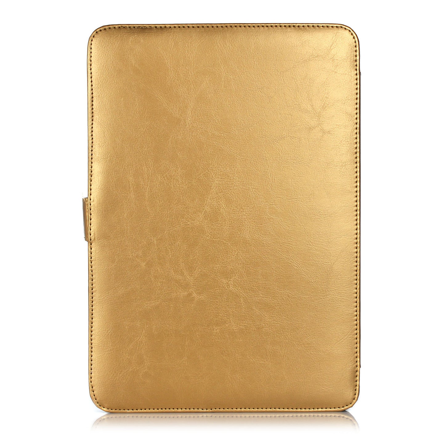 High-quality Shockproof Laptop Sleeve PU Leather Cover for MacBook Pro 14.2inch 2021 (A2442) - Gold