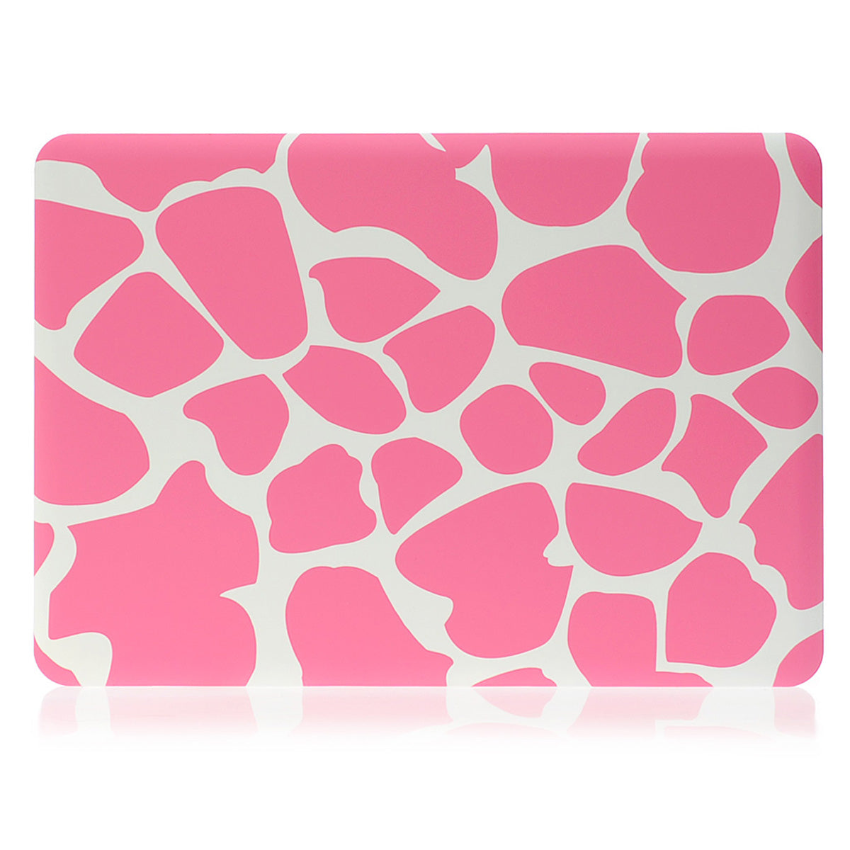 Pattern Printing Hard PC Protective Laptop Case Cover for MacBook 16 Pro (A2141) - Pink/Leopard