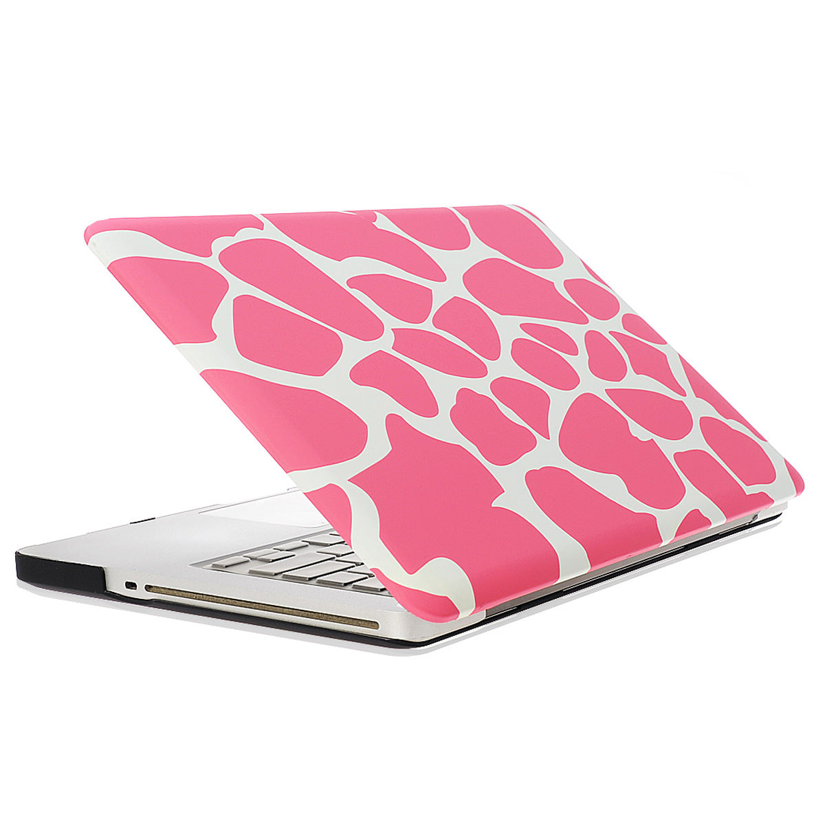 Pattern Printing Hard PC Protective Laptop Case Cover for MacBook 16 Pro (A2141) - Pink/Leopard