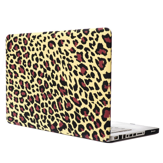 Pattern Printing Hard PC Protective Laptop Case Cover for MacBook 16 Pro (A2141) - Brown/Leopard