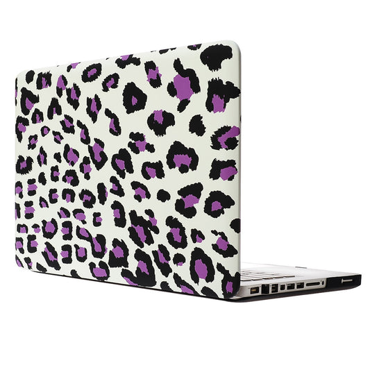 Pattern Printing Hard PC Protective Laptop Case Cover for MacBook 16 Pro (A2141) - White/Leopard