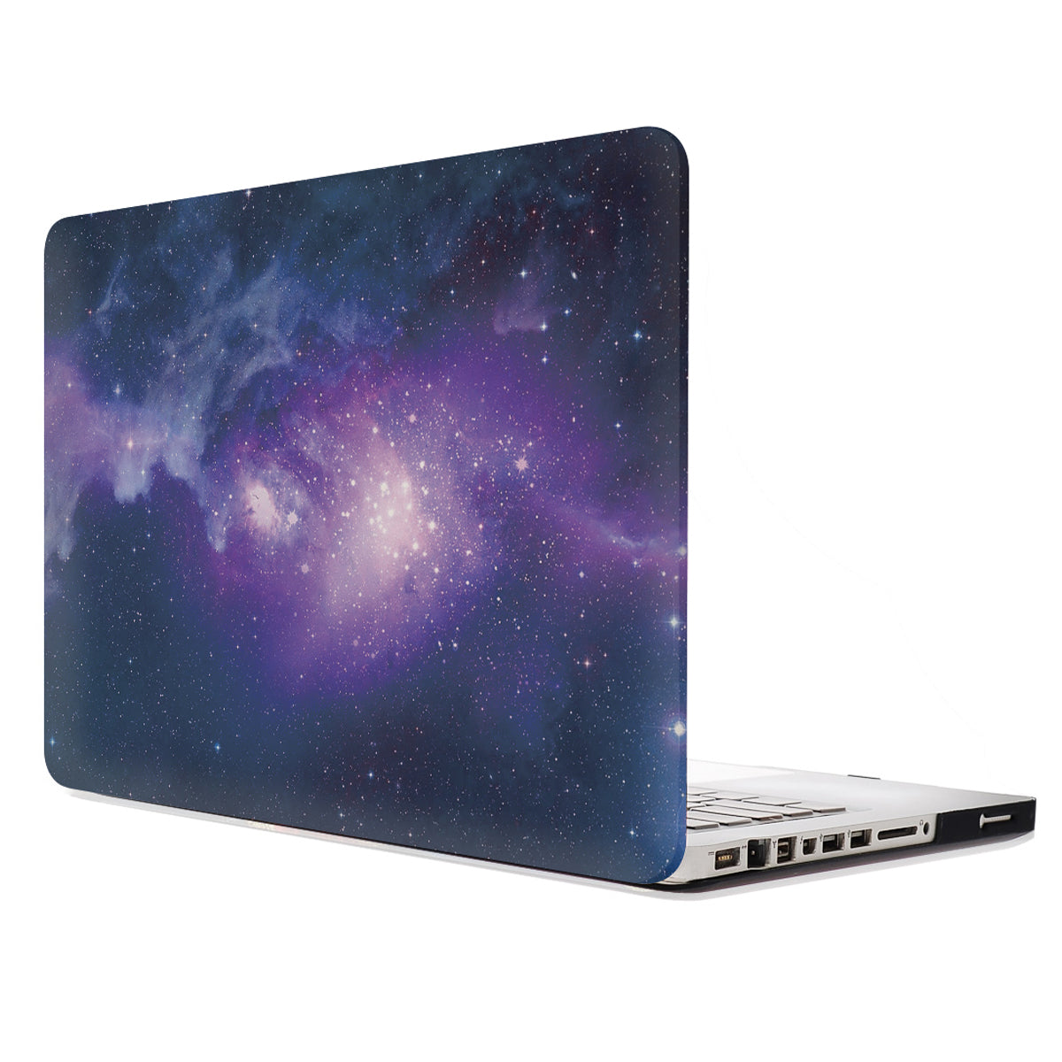 Pattern Printing Hard PC Protective Laptop Case Cover for MacBook 16 Pro (A2141) - Purple/Nebula