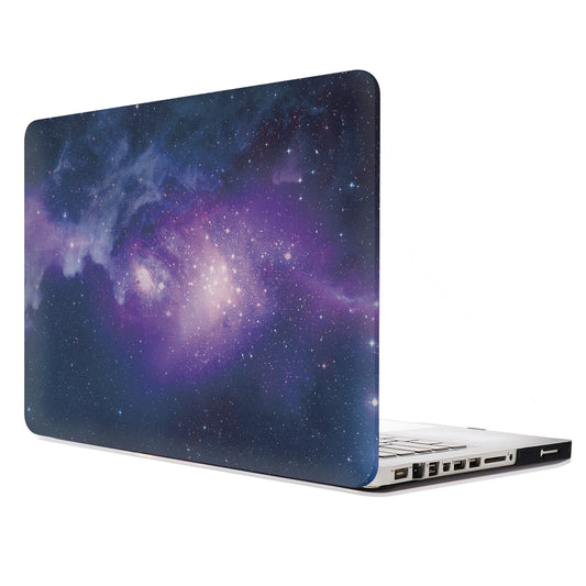 Pattern Printing Hard PC Protective Laptop Case Cover for MacBook 16 Pro (A2141) - Purple/Nebula