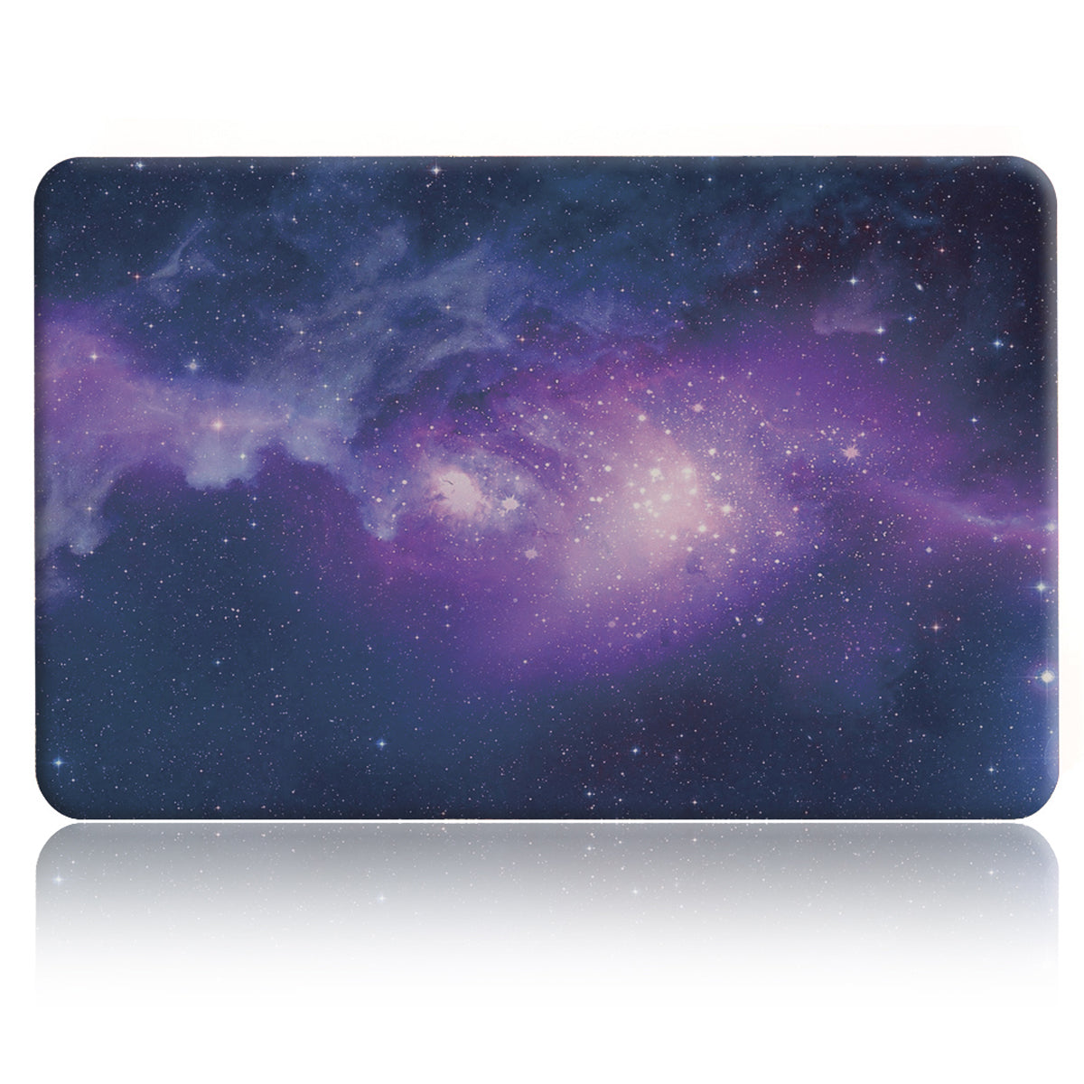Pattern Printing Hard PC Protective Laptop Case Cover for MacBook 16 Pro (A2141) - Purple/Nebula