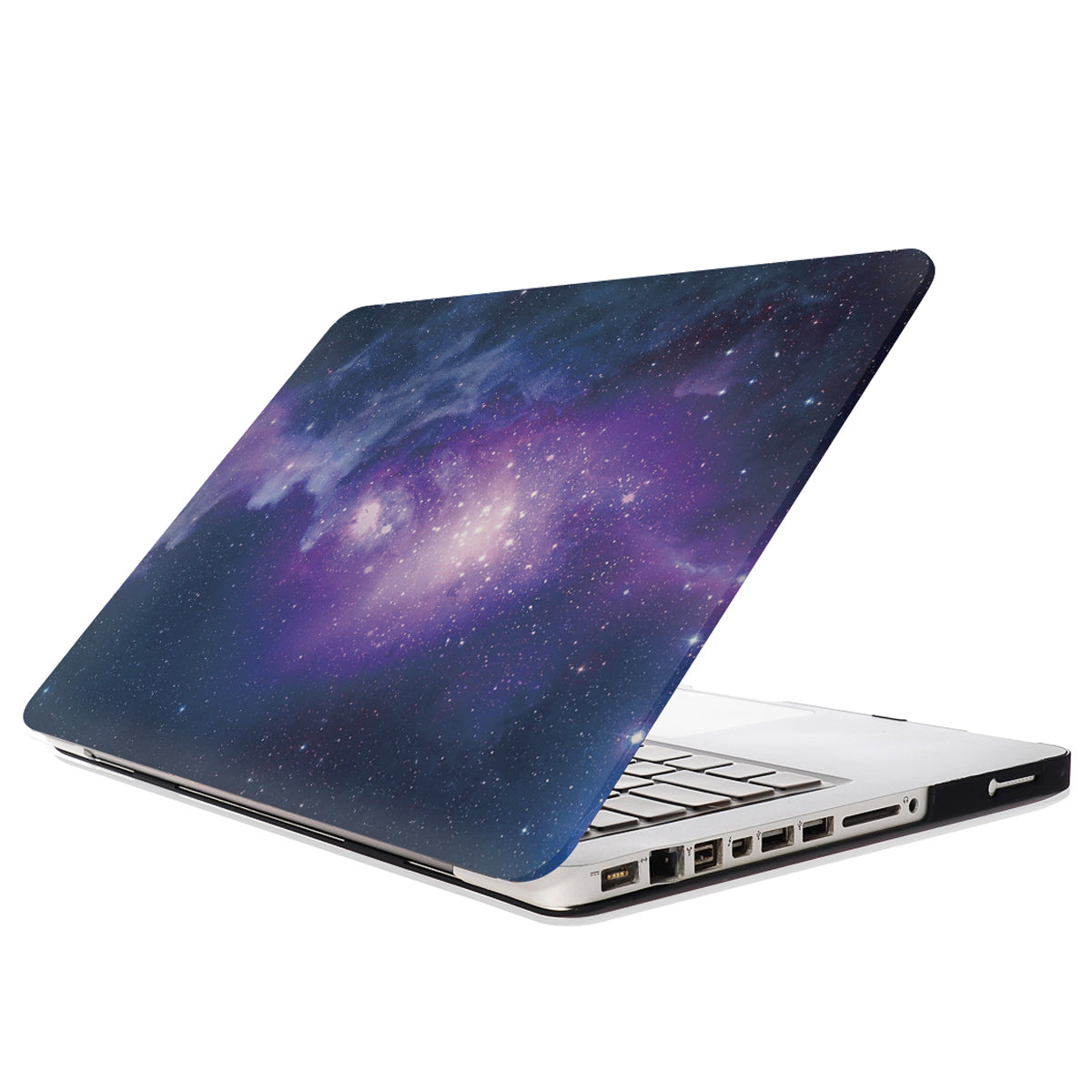 Pattern Printing Hard PC Protective Laptop Case Cover for MacBook 16 Pro (A2141) - Purple/Nebula