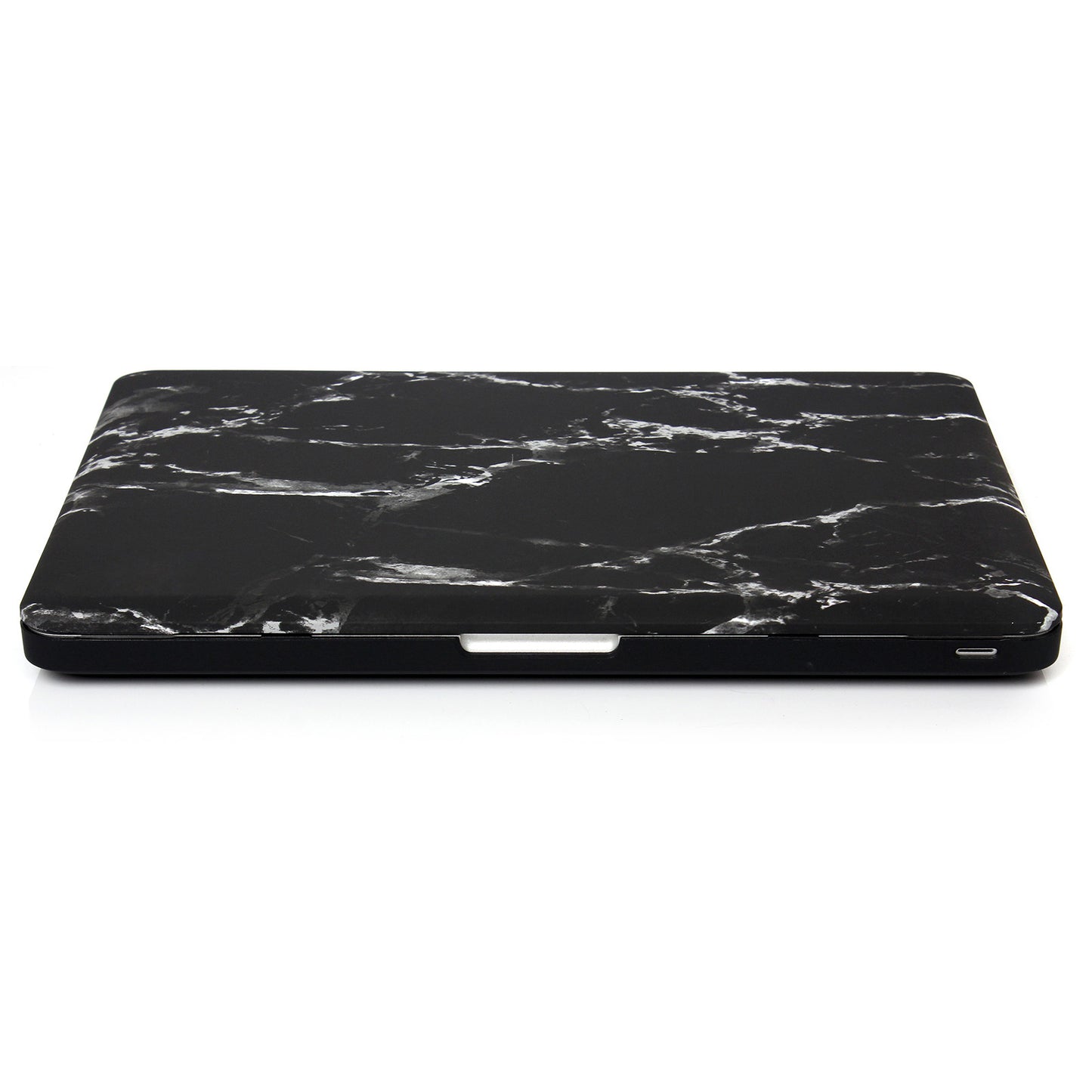 Pattern Printing Hard PC Protective Laptop Case Cover for MacBook 16 Pro (A2141) - Black/White/Marble