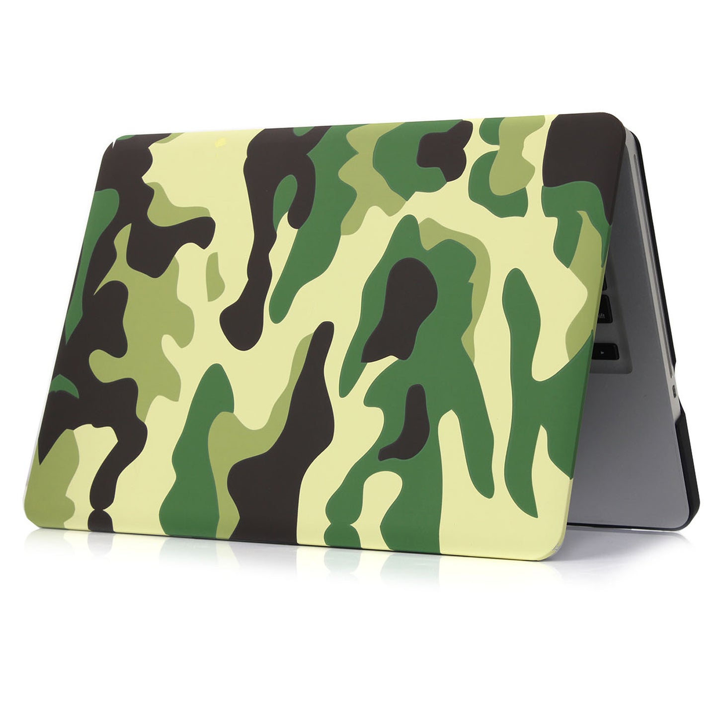 Pattern Printing Hard PC Protective Laptop Case Cover for MacBook 16 Pro (A2141) - Green/Camouflage