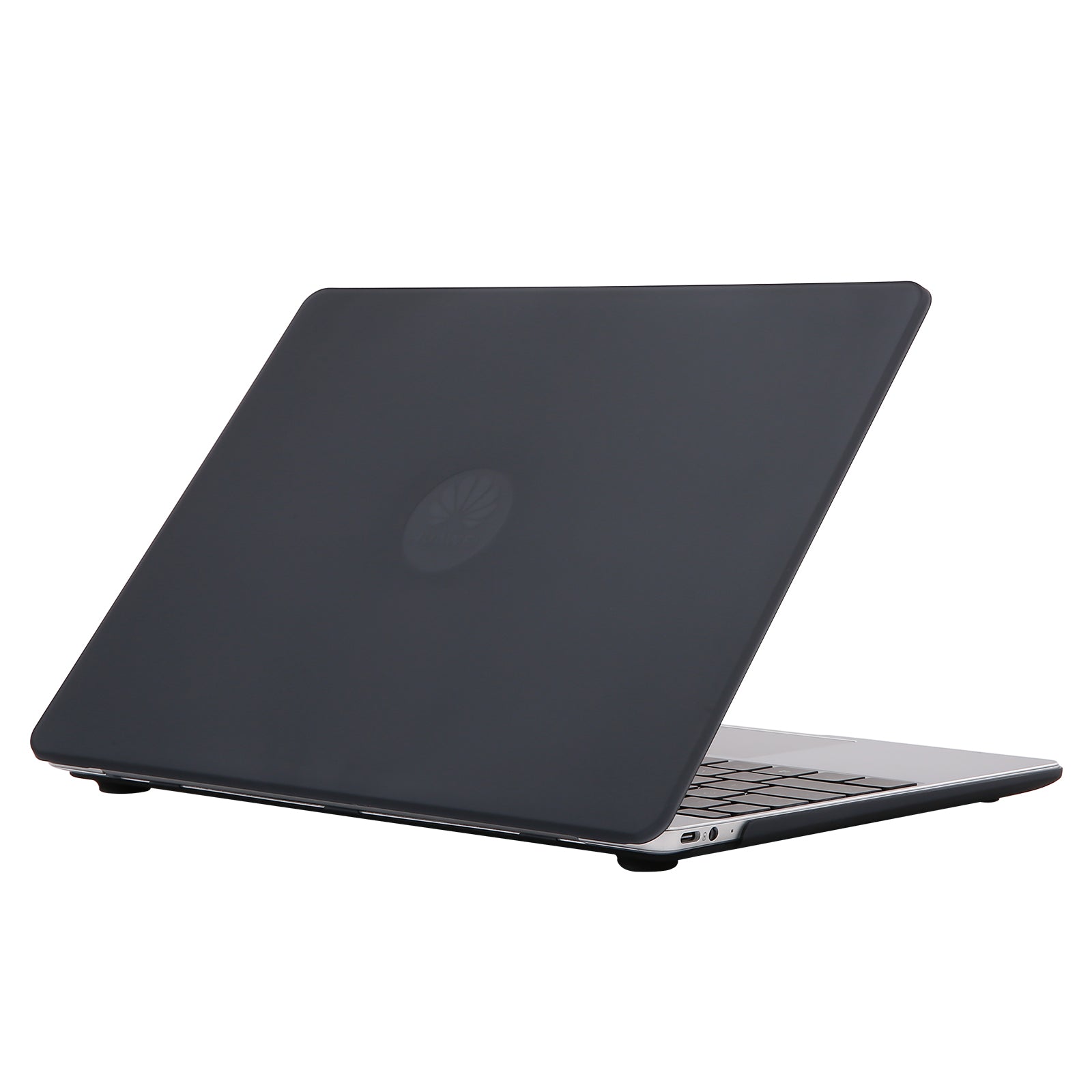 Matte Surface Well-protected Front and Back PC Case Laptop Cover for Huawei MateBook D14/Honor MagicBook 14/X14 - Black