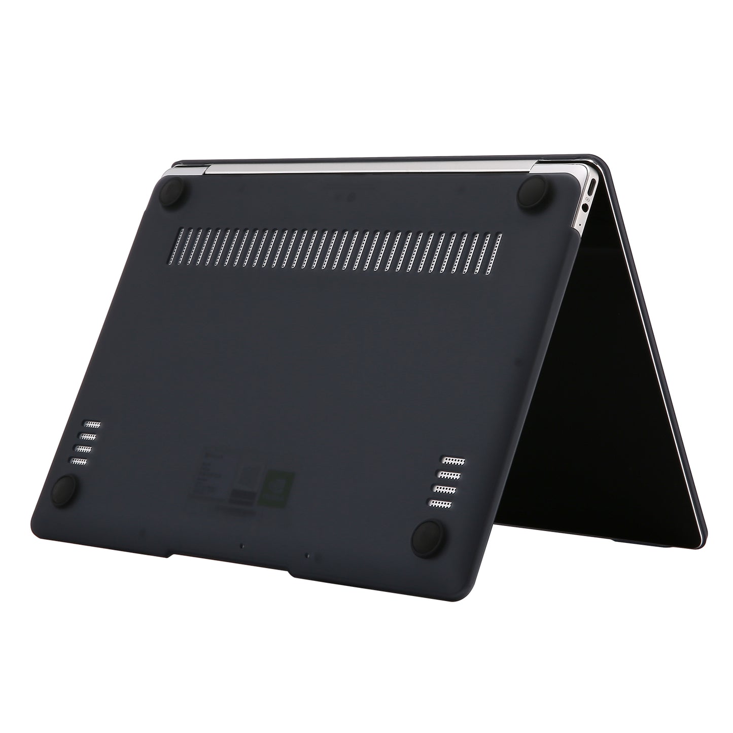 Matte Surface Well-protected Front and Back PC Case Laptop Cover for Huawei MateBook D14/Honor MagicBook 14/X14 - Black
