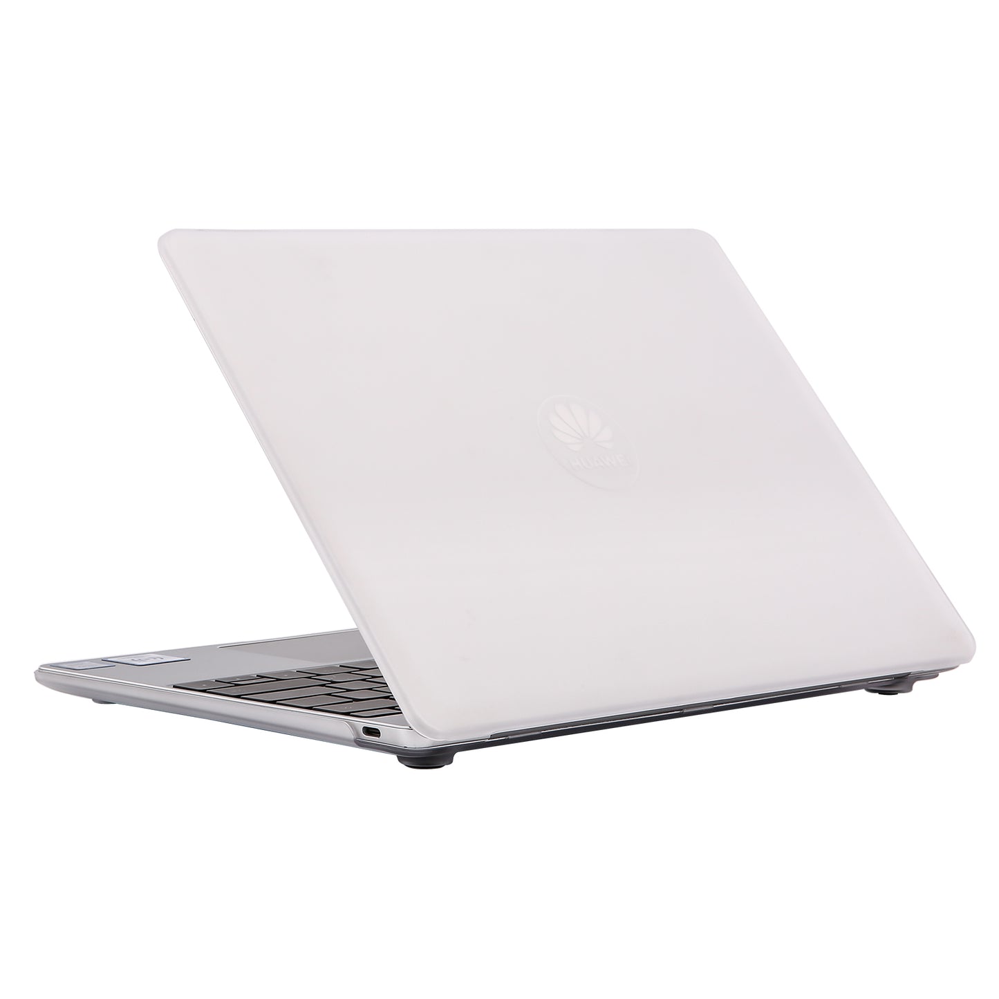 Dustproof Anti-scratch Matte Surface Laptop Hard PC Protective Case Cover for Huawei MateBook D15/Honor MagicBook 15/X15 - White