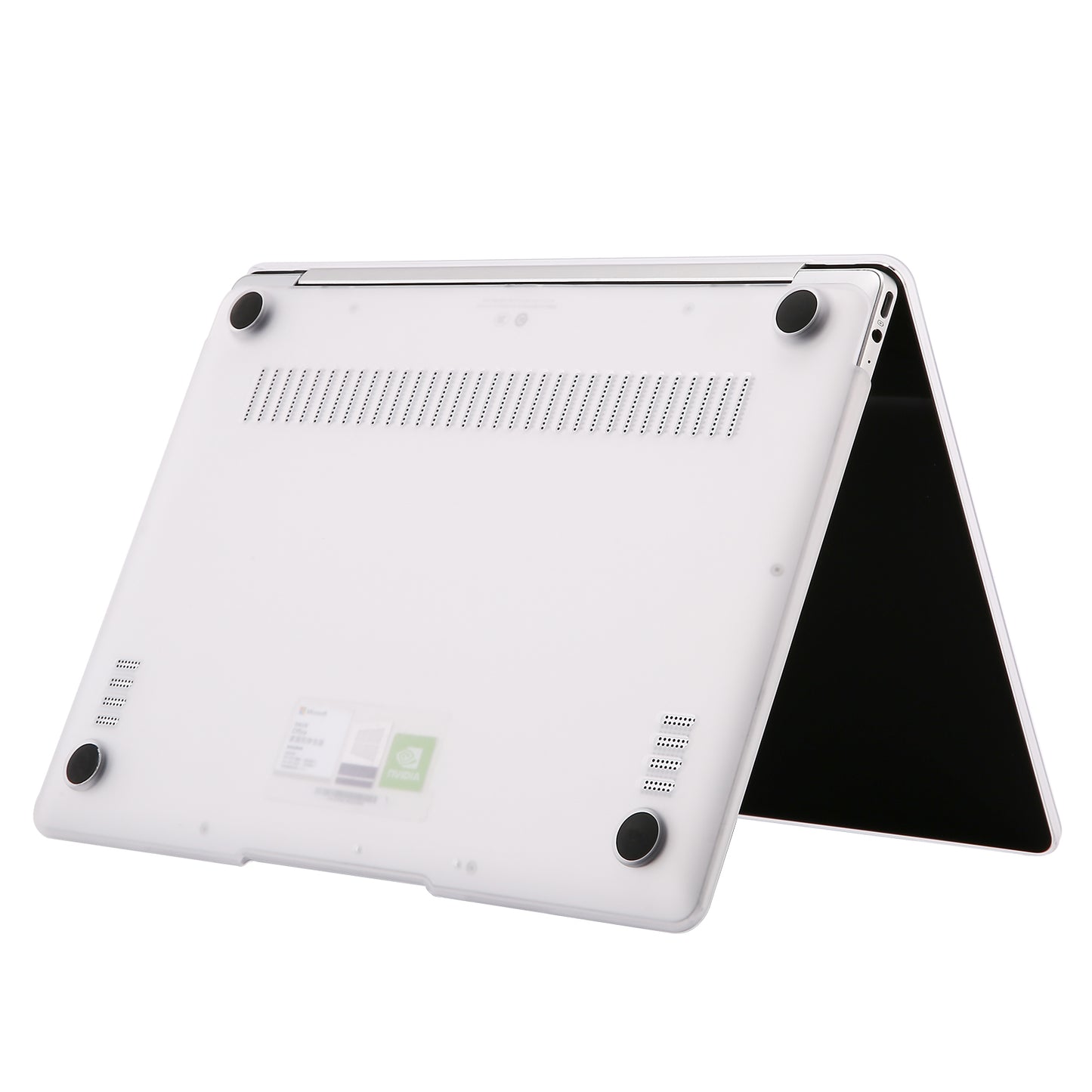 Dustproof Anti-scratch Matte Surface Laptop Hard PC Protective Case Cover for Huawei MateBook D15/Honor MagicBook 15/X15 - White