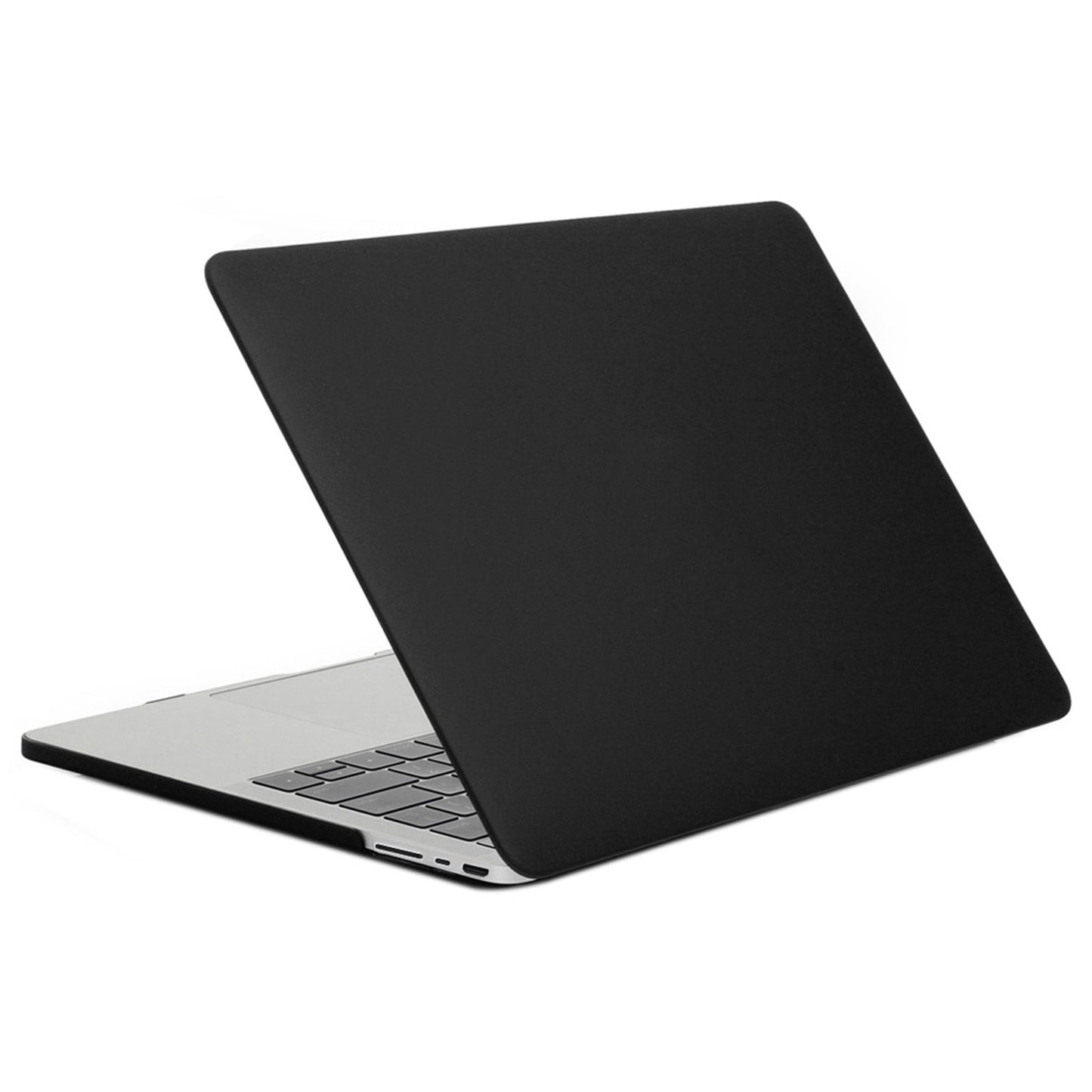 Shock-resistant Matte PC Front and Back Protective Shell for MacBook Pro 14 inch (2021) A2442 - Black