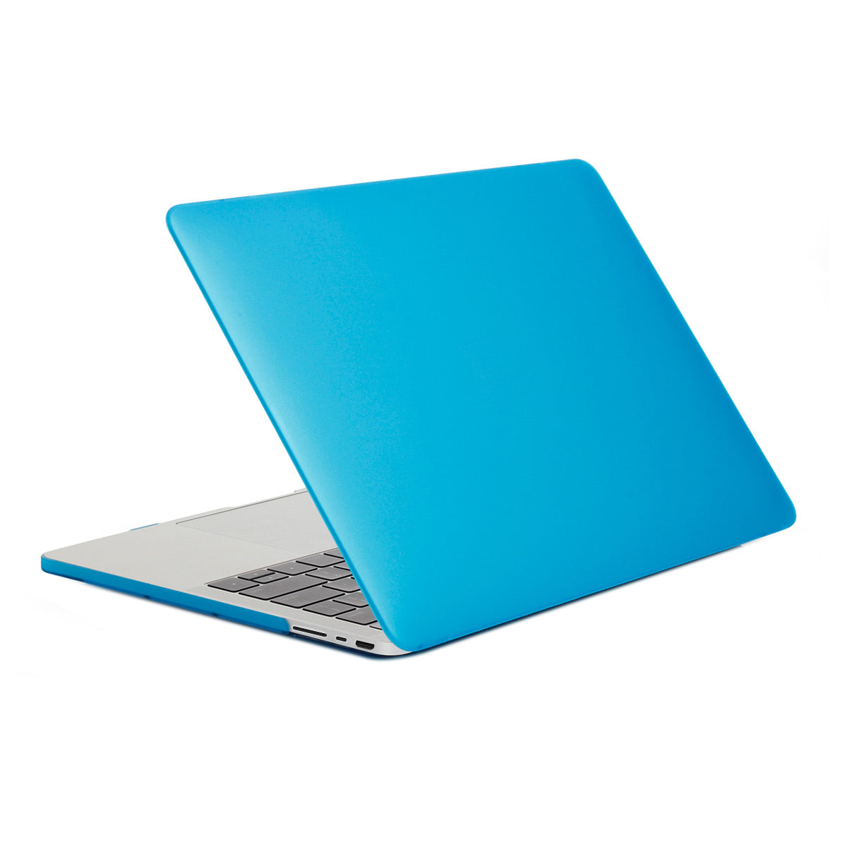 Shock-resistant Matte PC Front and Back Protective Shell for MacBook Pro 14 inch (2021) A2442 - Baby Blue