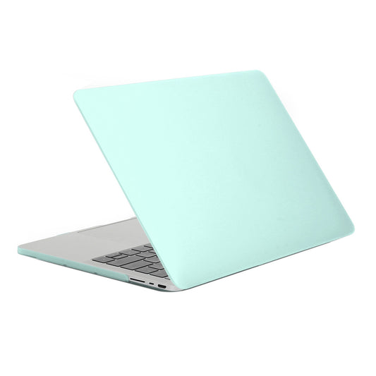 Shock-resistant Matte PC Front and Back Protective Shell for MacBook Pro 14 inch (2021) A2442 - Light Green
