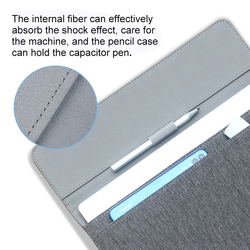 13 inch Notebook Ultra-thin Double Layer Oxford Cloth Sleeve Bag Laptop Carrying Pouch