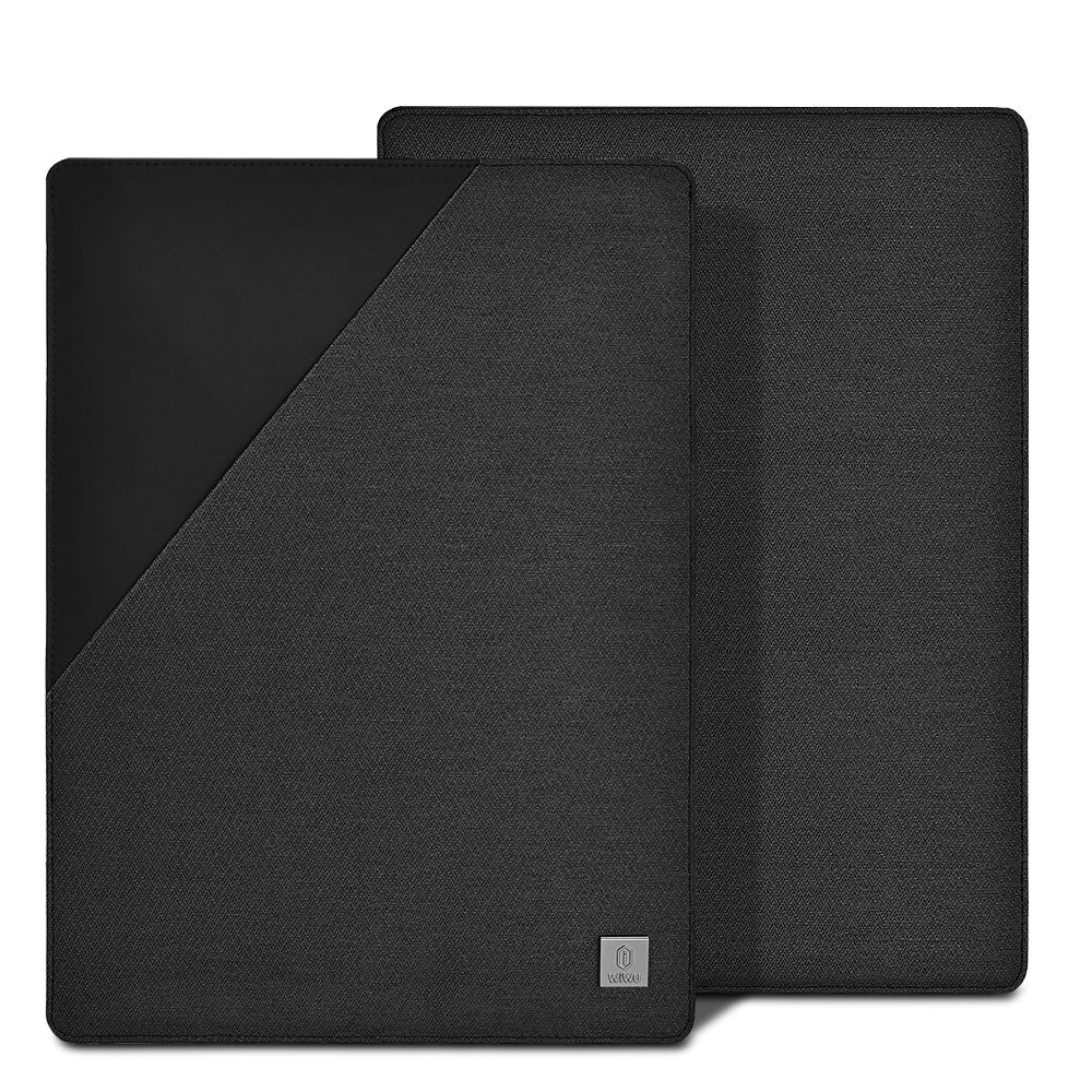 Wiwu Blade Series 16-inch Laptop Sleeve Ultra-thin Magnetic Protective Case Carrying Bag - Black