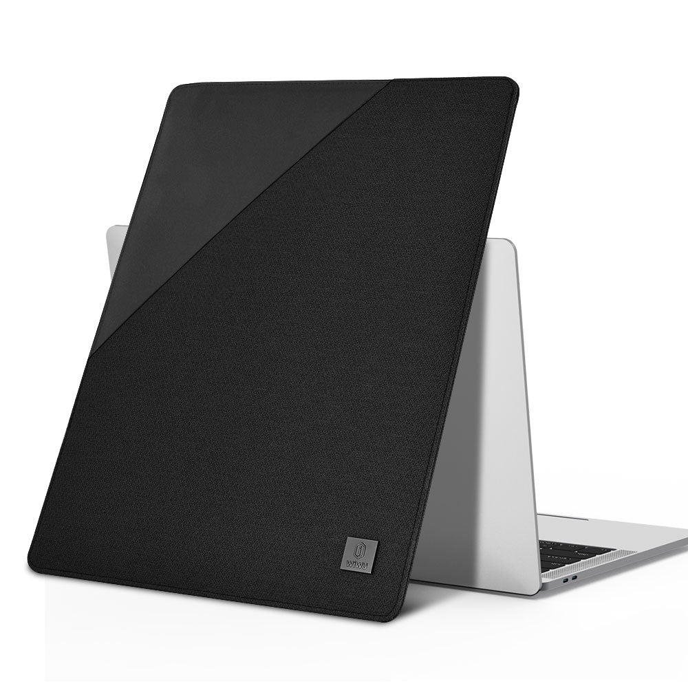 Wiwu Blade Series 13.3-inch Laptop Protective Sleeve Case Magnetic Absorption Ultra-thin Notebook Carry Bag - Black