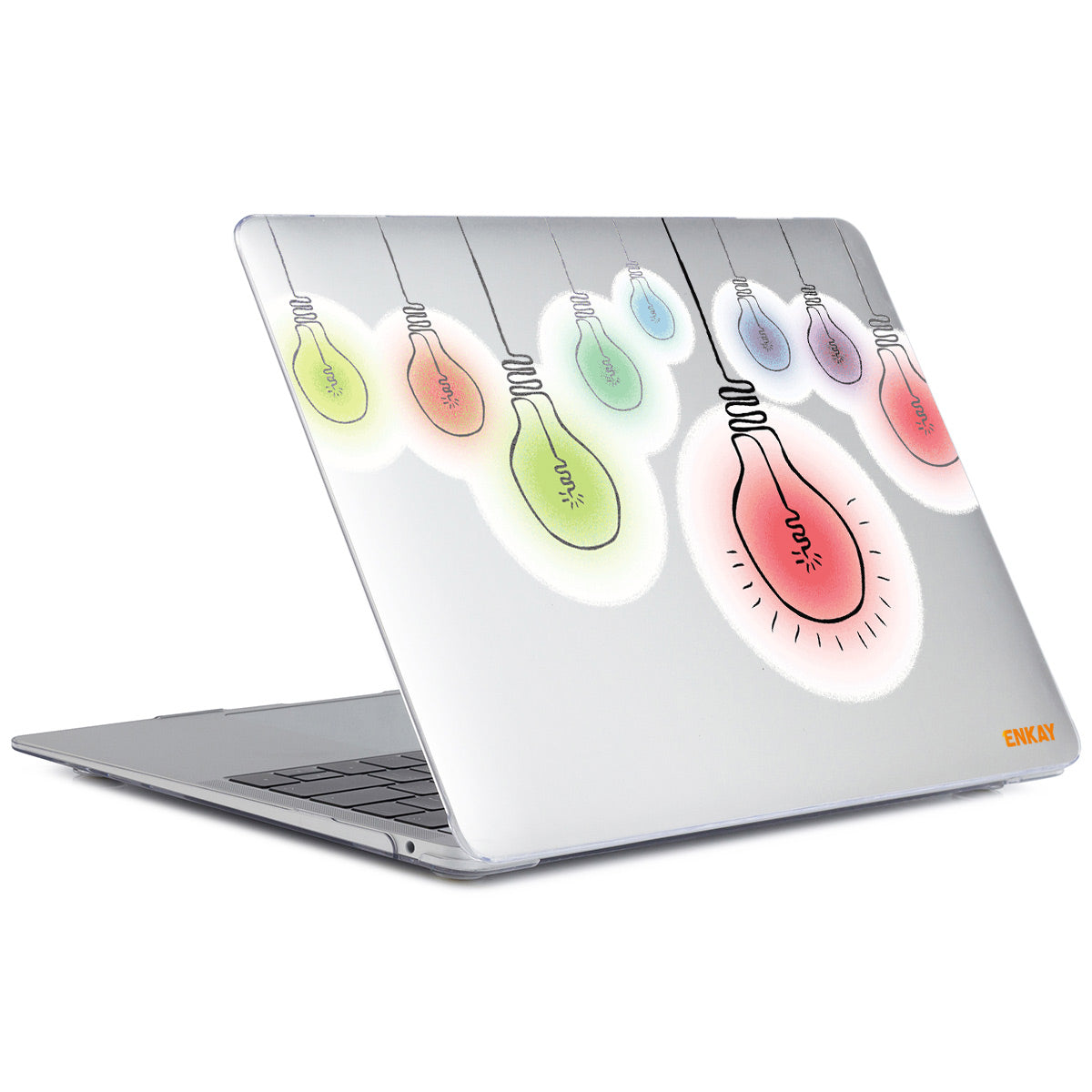 for MacBook Air 13 inch (2018-2019) A1932 Forest Series Vivid Pattern Hard PC Laptop Protective Case Polycarbonate Notebook Cover - Bulb