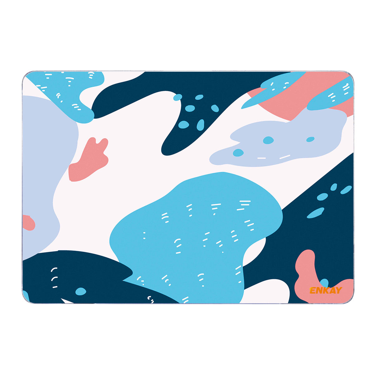for MacBook Pro 16 inch (2019) A2141 Geometry Series Polycarbonate Laptop Case Transparent Hard PC Protective Notebook Cover - Geometry No.5