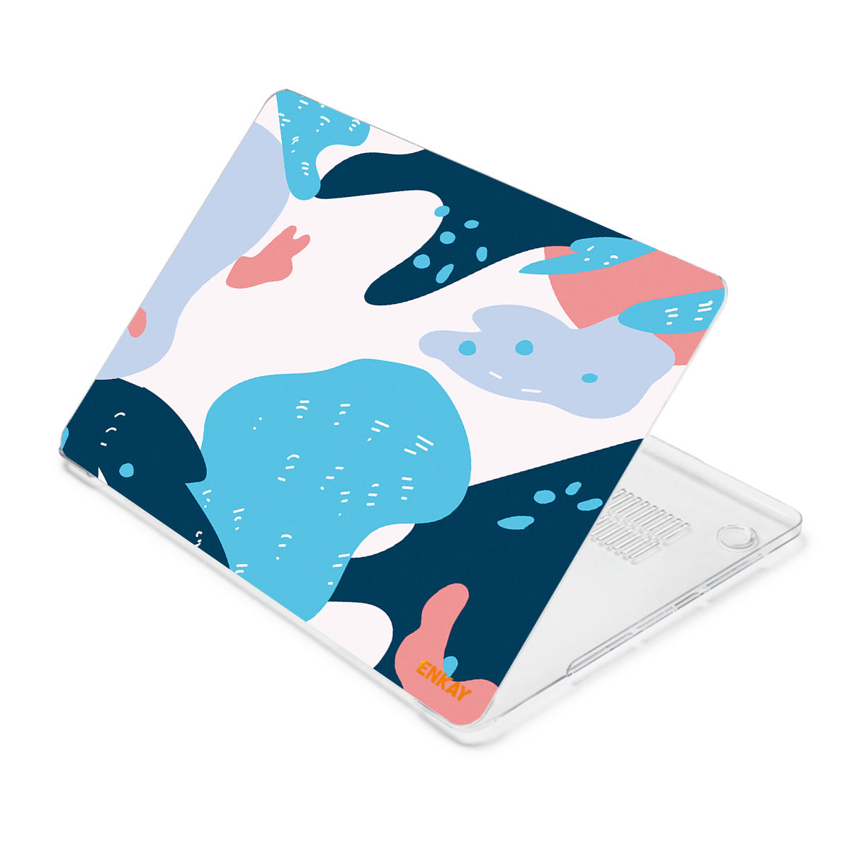 for MacBook Pro 16 inch (2019) A2141 Geometry Series Polycarbonate Laptop Case Transparent Hard PC Protective Notebook Cover - Geometry No.5