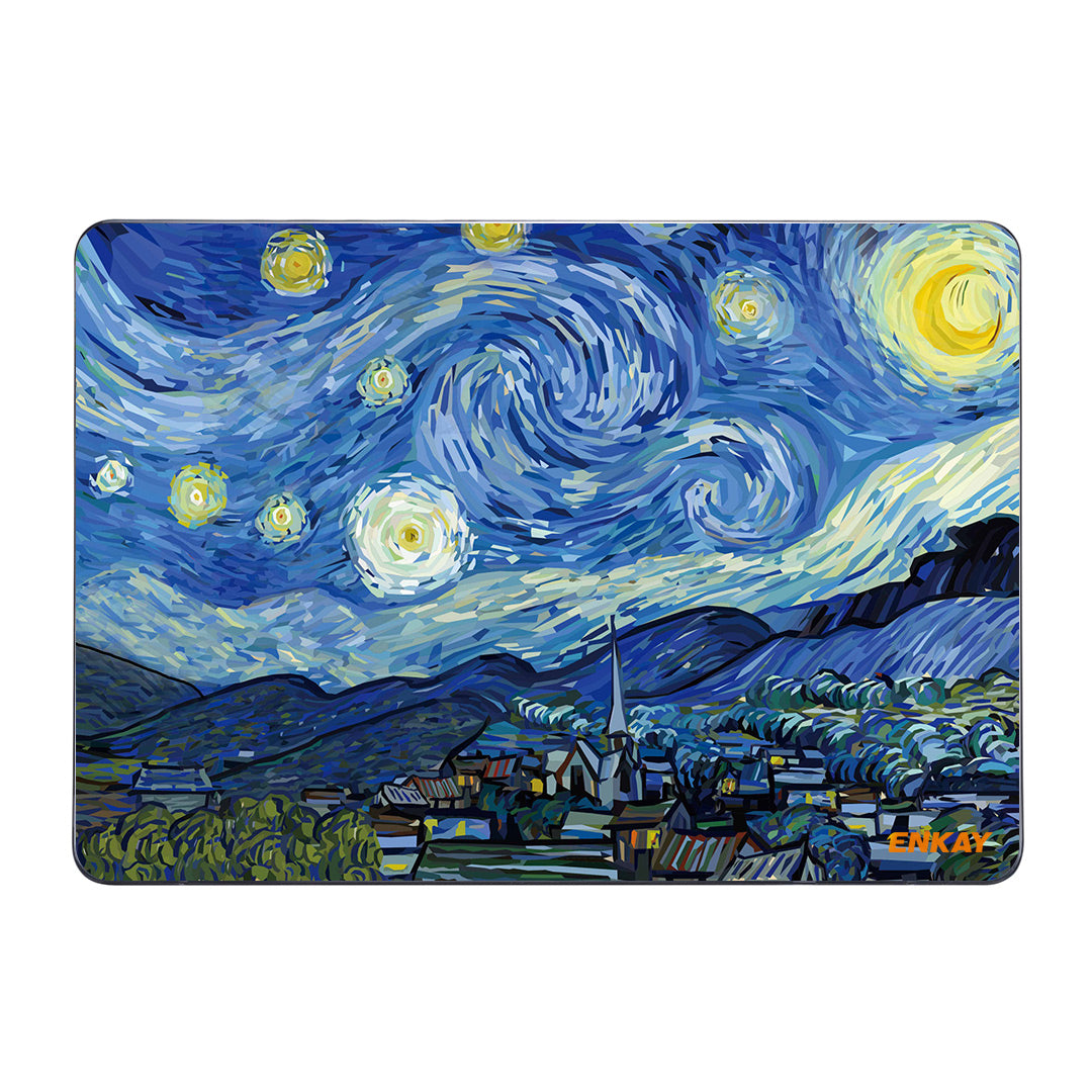 Natural Pattern Laptop Cover Plastic Hard Shell Protector for MacBook Pro 15 inch (2016-2017) A1707/ (2018-2019) A1990 - Night of Stars