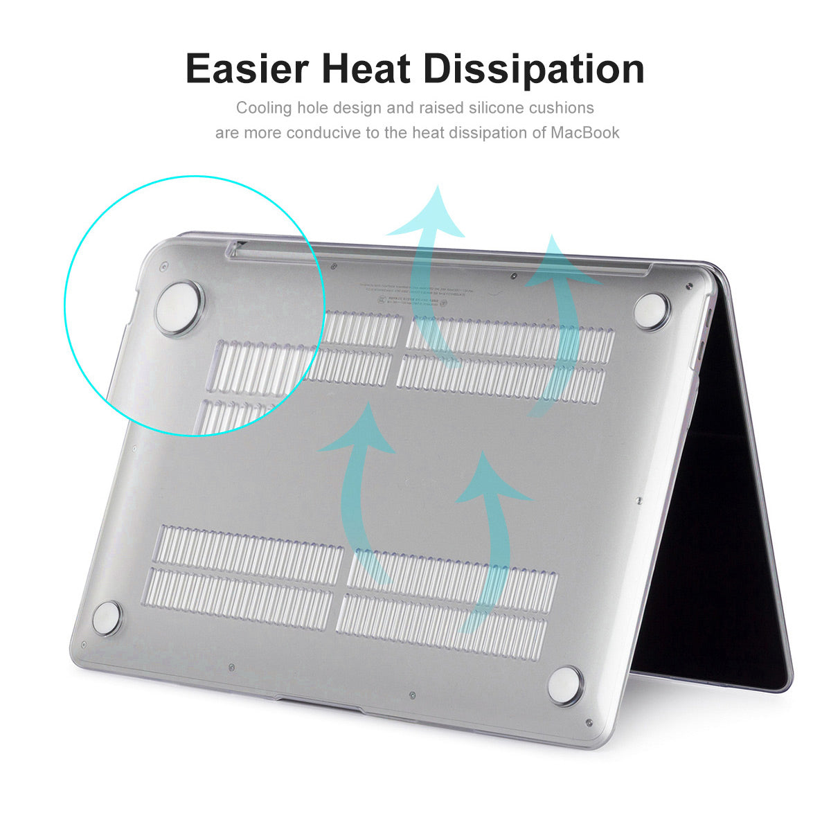 Streamer Light Series Heat Dissipation Polycarbonate Hard Shell Laptop Cover for MacBook Pro 16 inch (2021) A2485 - Streamer Light No.2