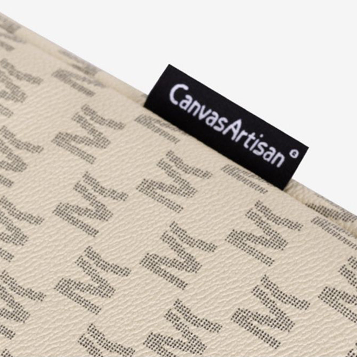 G60-01 PU Leather Letter M Protective Laptop Sleeve Slim Notebook Carrying Bag for 14-inch Laptop