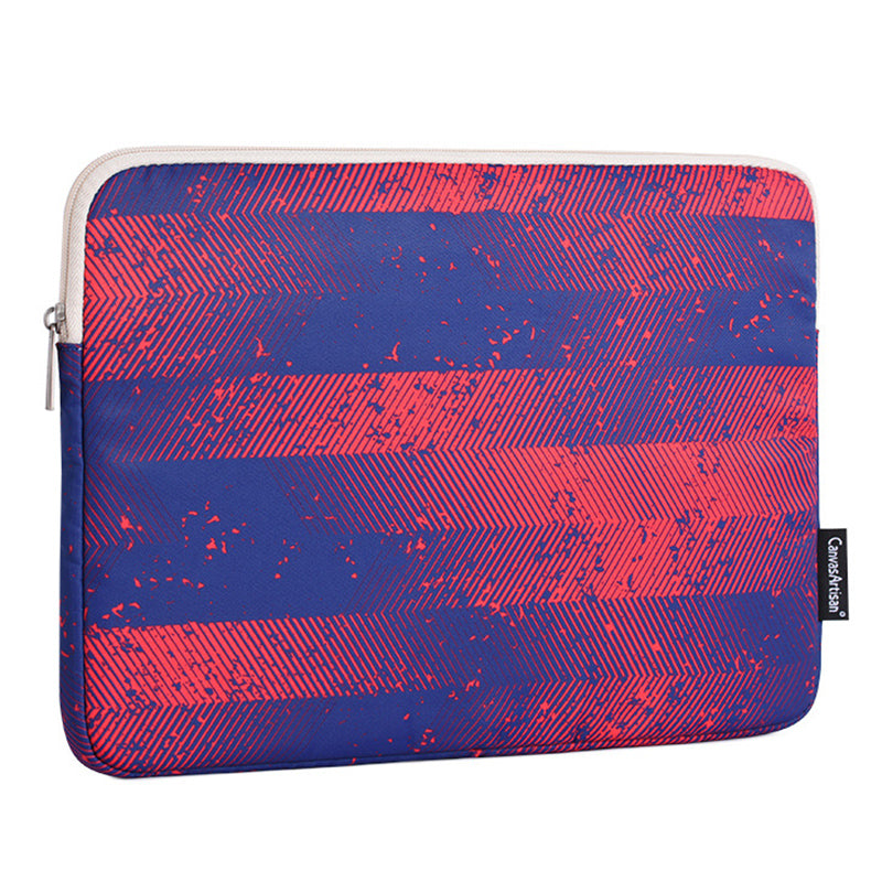 Graffiti Pattern Notebook Carrying Bag Anti-scratch Protective Laptop Sleeve Case - Blue/Red/for 13-inch Laptop