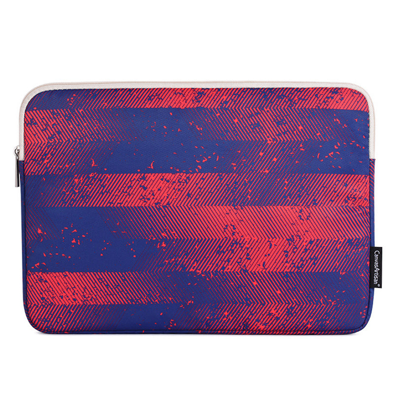 Graffiti Pattern Notebook Carrying Bag Anti-scratch Protective Laptop Sleeve Case - Blue/Red/for 15-inch Laptop