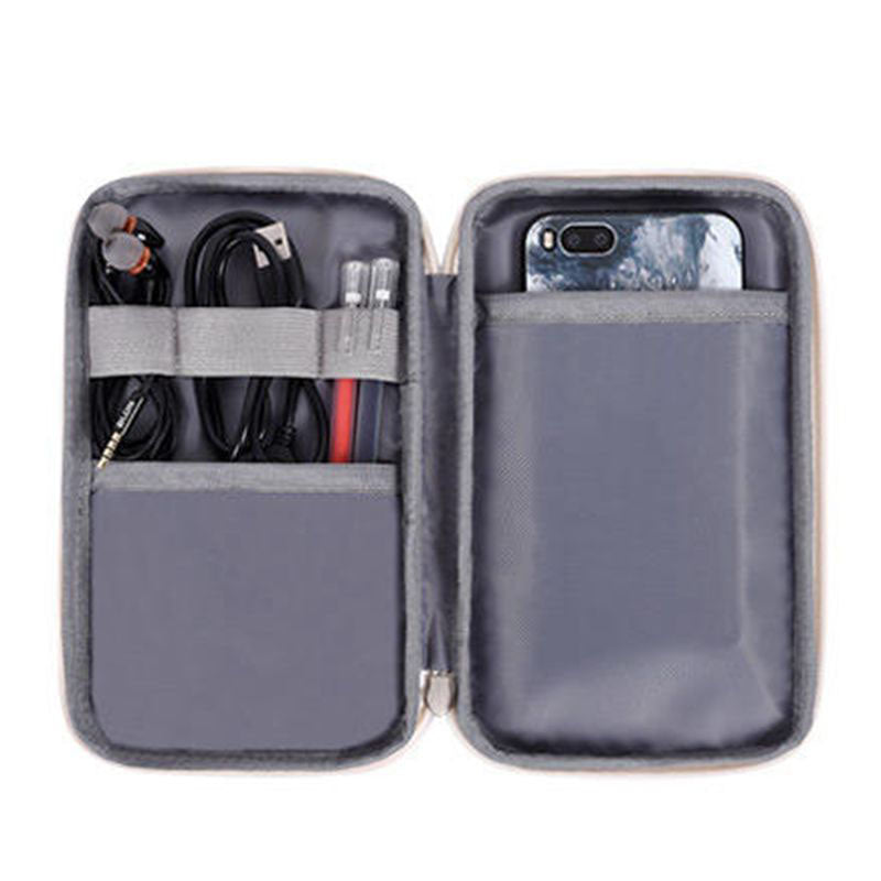 Leaves Printed Ultra-thin Protective Laptop Sleeve Zipper Notebook PC Bag with Small Bag - Black/for 13-inch Laptop