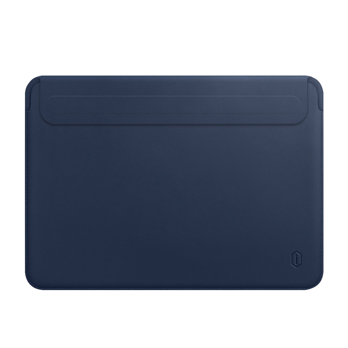 Wiwu Skin Pro II Series Notebook Sleeve Bag for MacBook Pro 14 inch 2021 Waterproof Slim PU Leather Laptop Cover - Blue